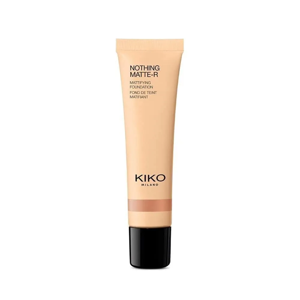KIKO Nothing Matte-R 02 fondotinta fluido Neutral 01 opacizzante