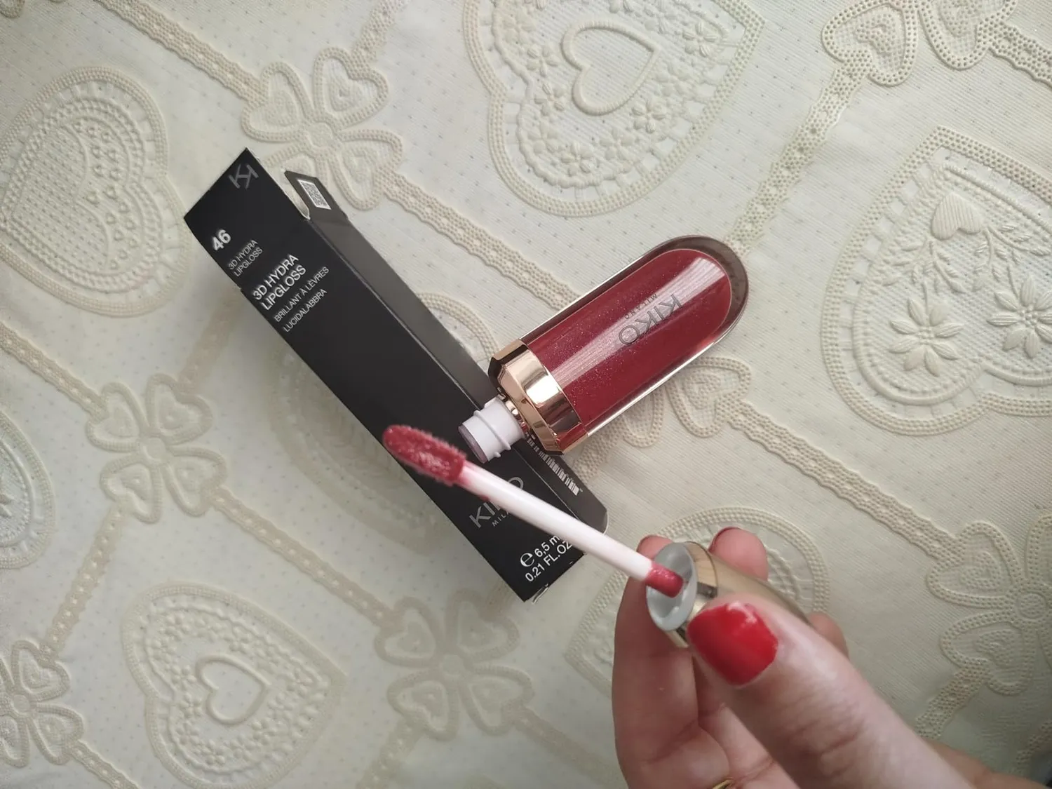 KIKO Milano 3D Hydra Lipgloss 44 lucidalabbra idratante effetto volume