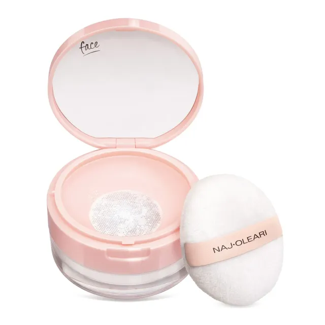 Naj Oleari Matte Plume Loose Powder cipria 01 Trasparente opaca