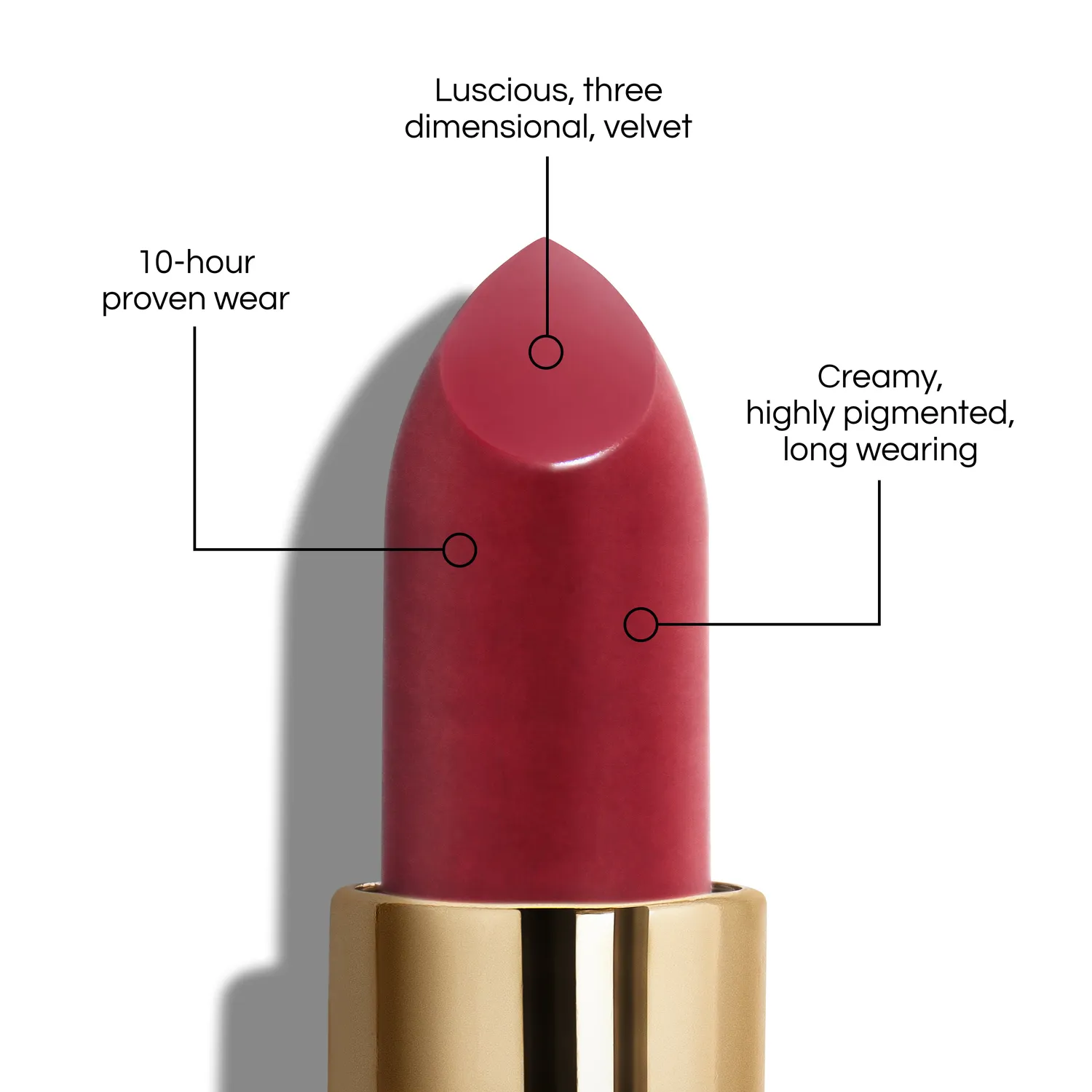 Lisa Eldridge True Velvet Velvet Pompadour rossetto rosa opaco