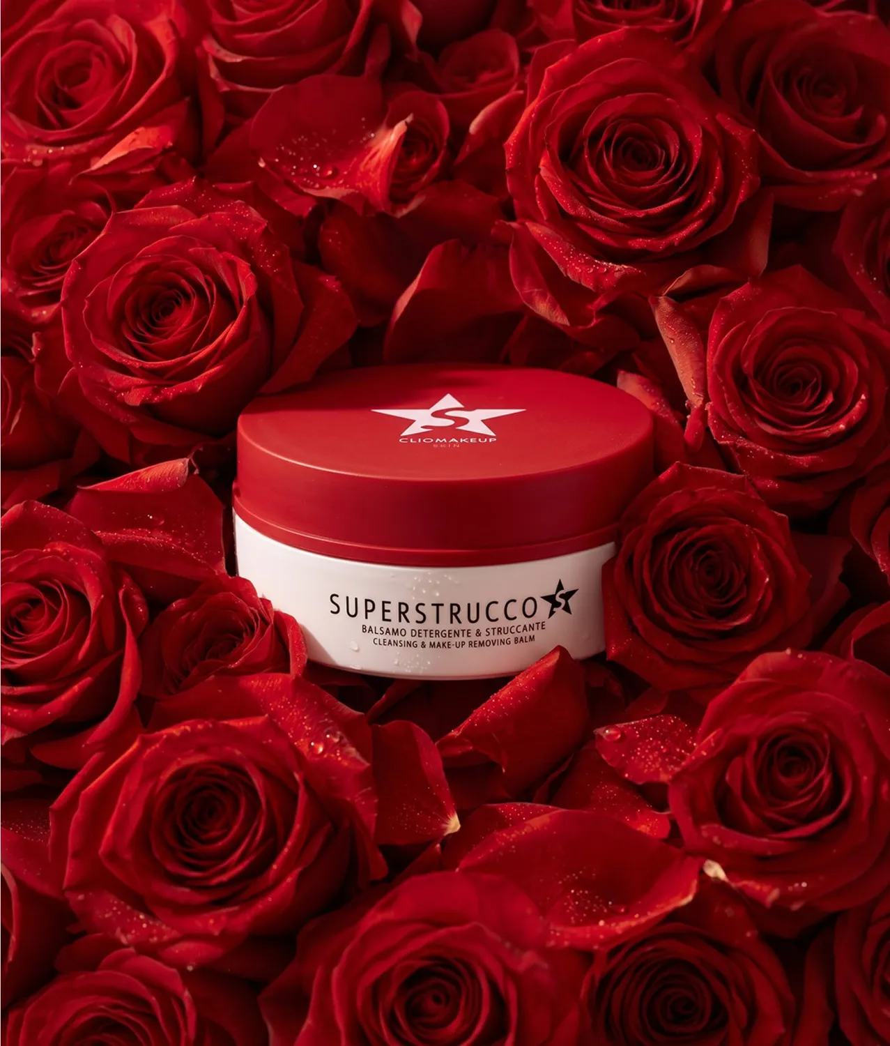 ClioMakeUp SuperStrucco Rosa Rossa balsamo struccante rosa