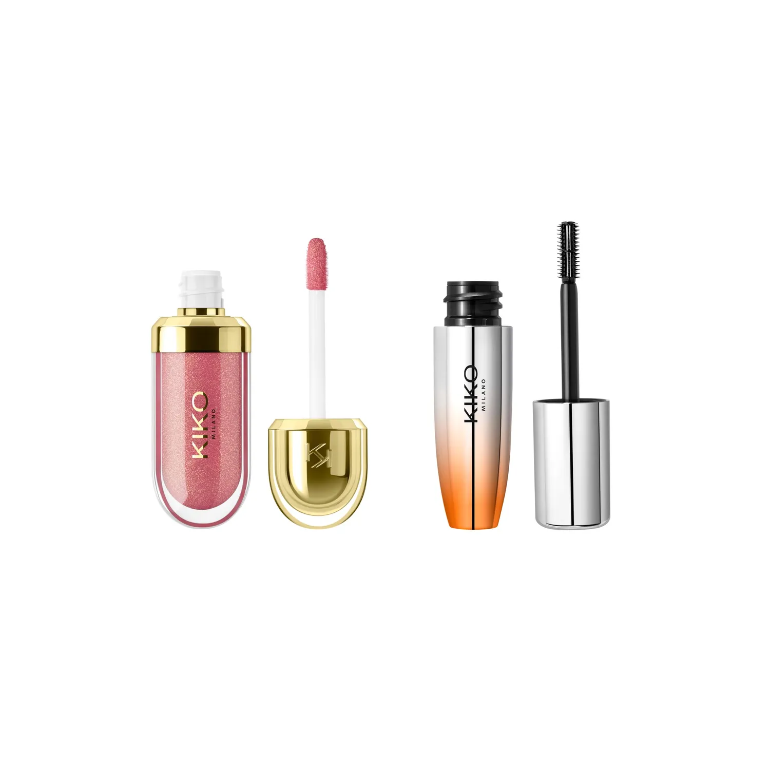 KIKO Twist'n Twinkle Secret Santa set occhi labbra mini