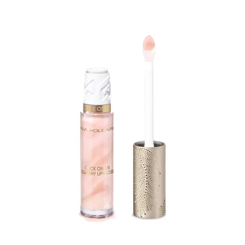 Naj Oleari Click On Me Squishy gloss labbra 01 Caramel Bliss volumizzante