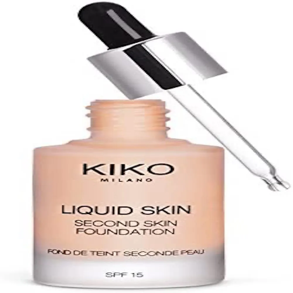 KIKO Liquid Skin Second Skin fondotinta Neutral Gold 100