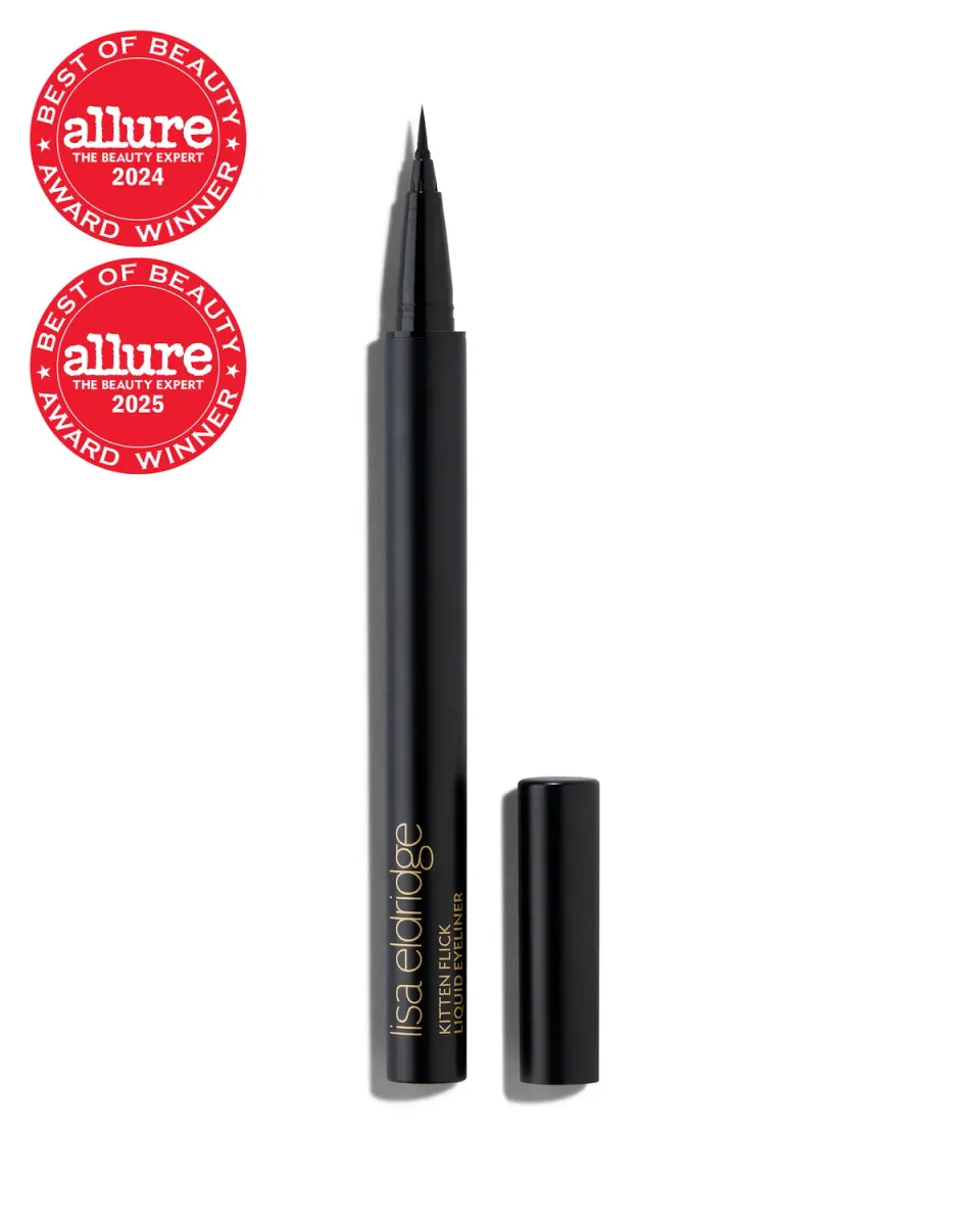 Lisa Eldridge Kitten Flick Black eyeliner liquido nero 24h