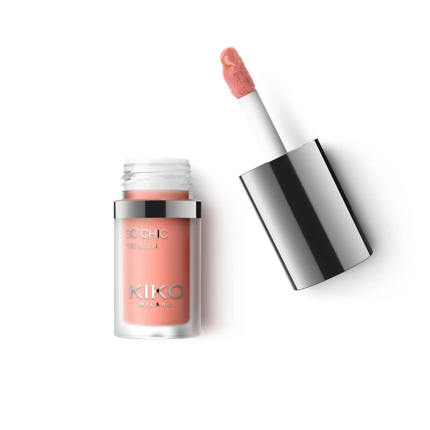 KIKO Milano So Chic Trio Blush 02 Velvet Peach matte 8h