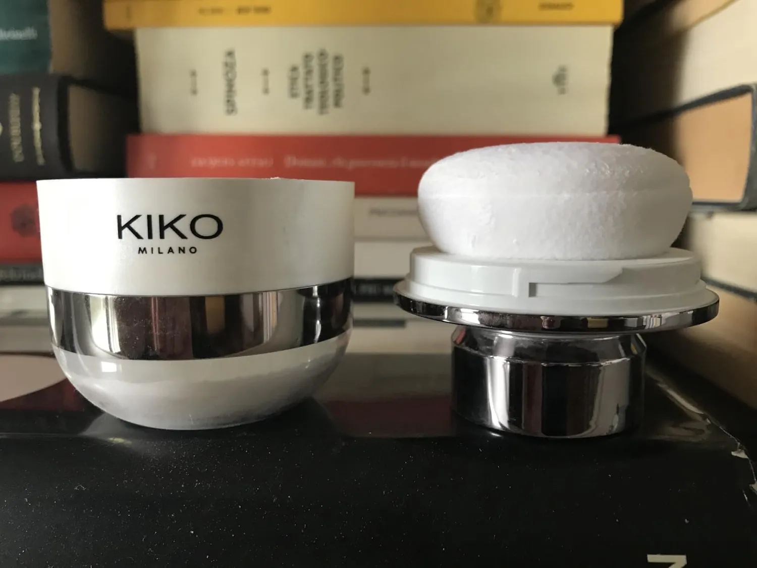 KIKO Invisible Touch Fixing Powder cipria viso opacizzante trasparente