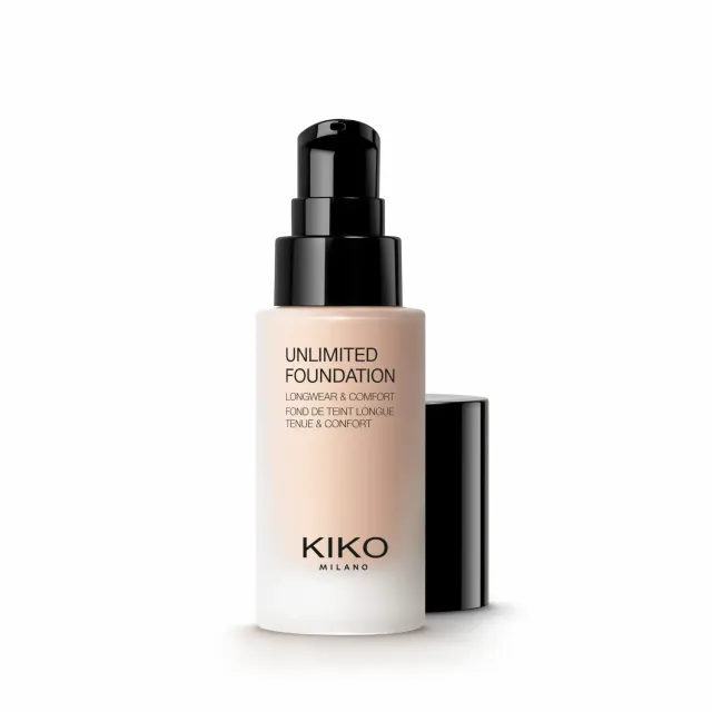 KIKO Unlimited 1R fondotinta fluido 01 Rose lunga tenuta