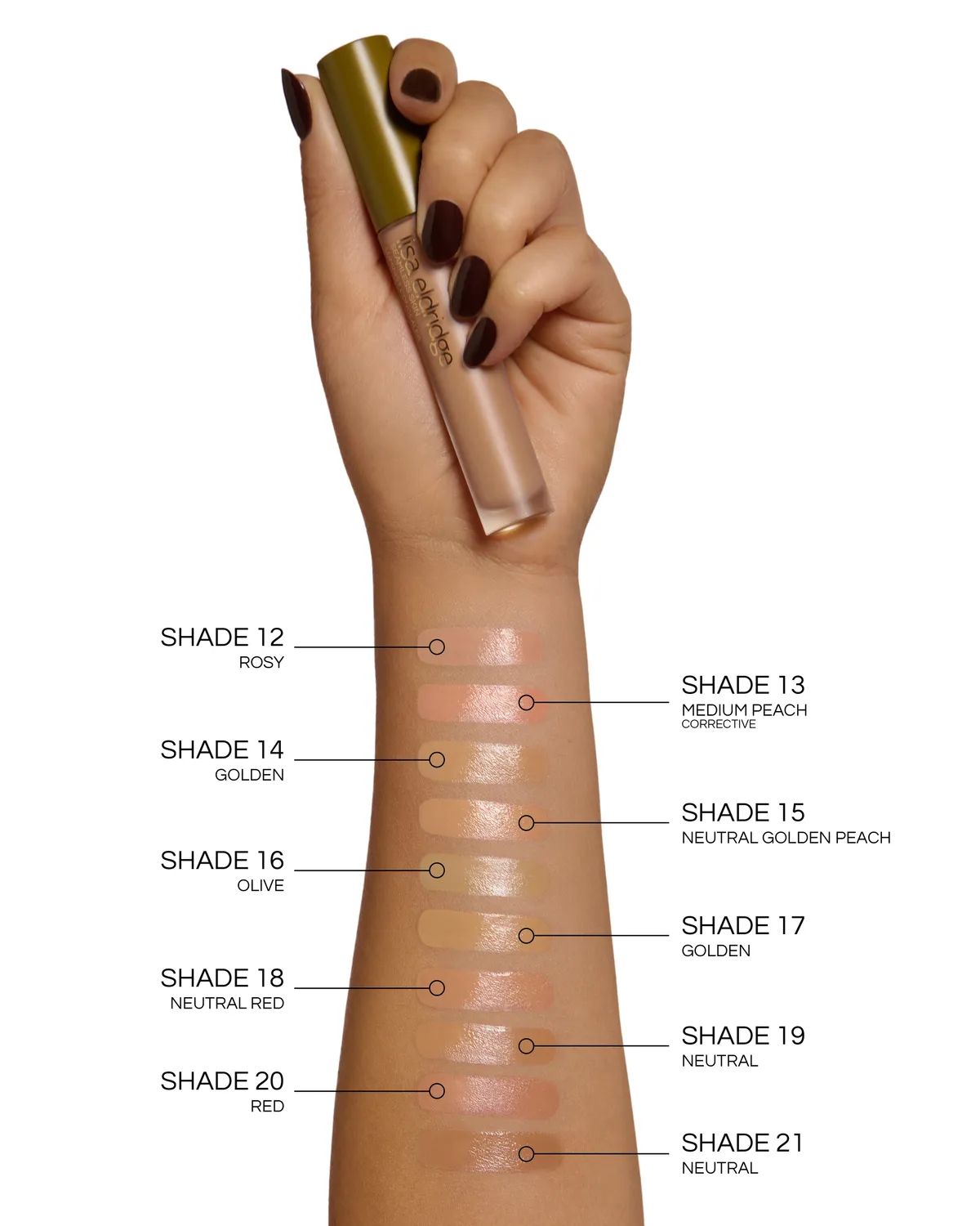 Lisa Eldridge Luminist 13 kit correttore e pennello
