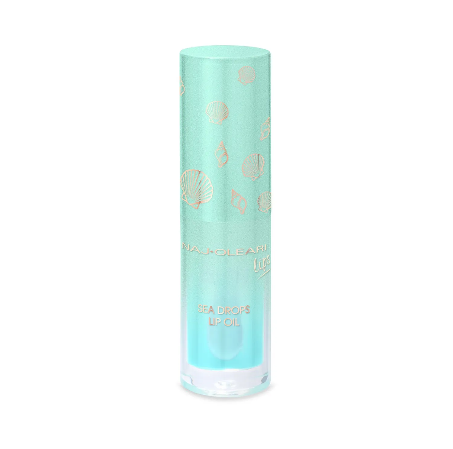 Naj Oleari Sea Drops Lip Oil 01 Blue Lagoon specchio