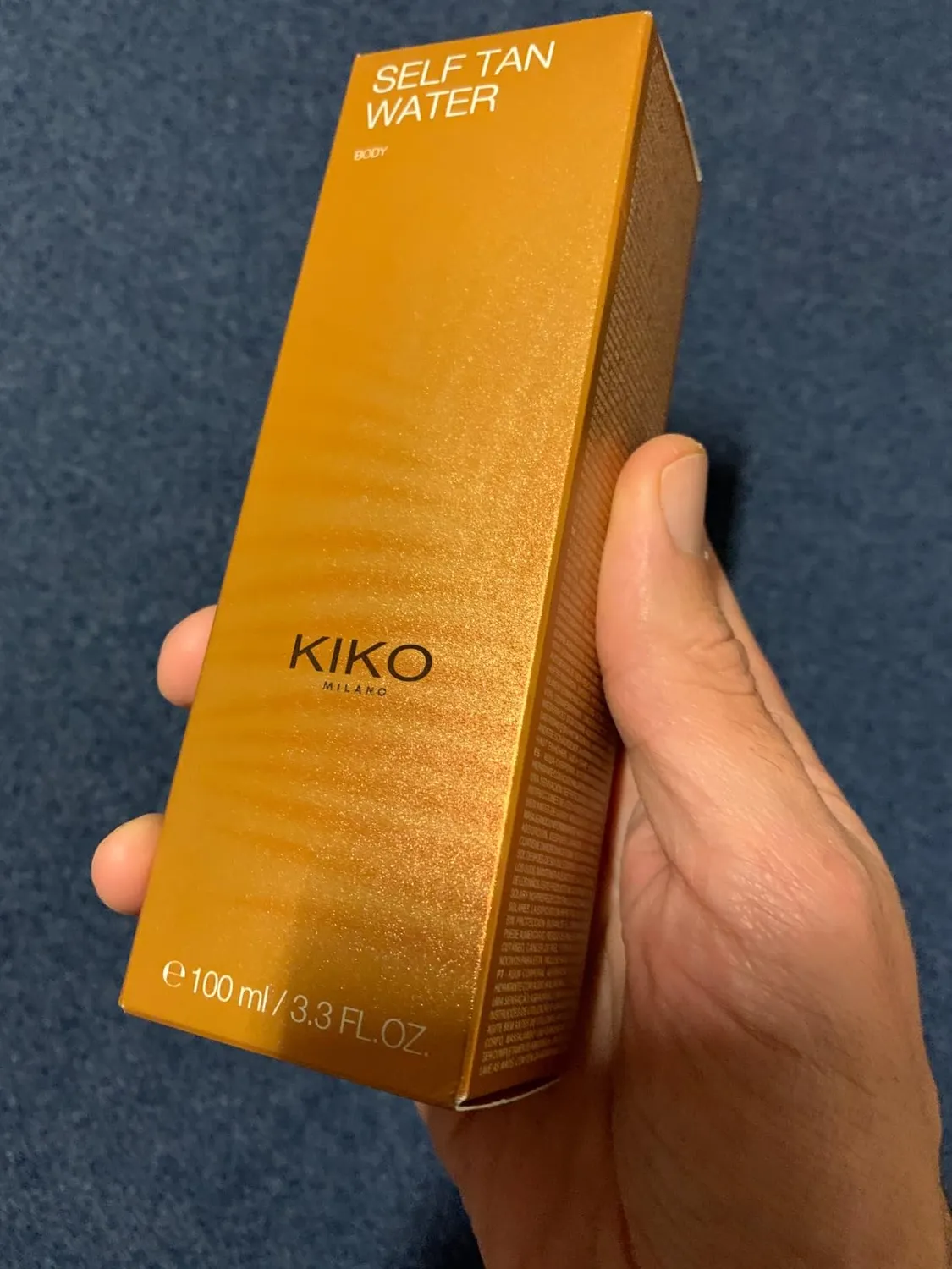 KIKO Self Tan Water spray corpo autoabbronzante idratante monoi