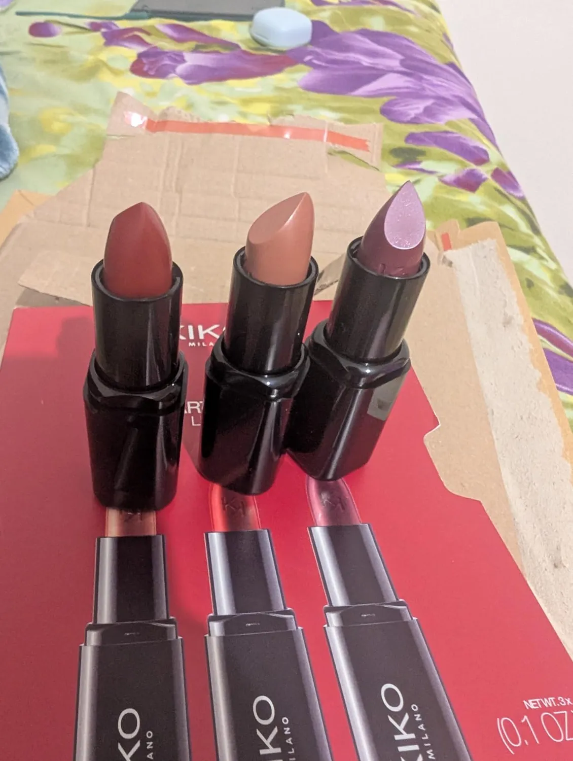 KIKO Smart Fusion Lip Set 02 kit 3 rossetti luminosi 404 416 429