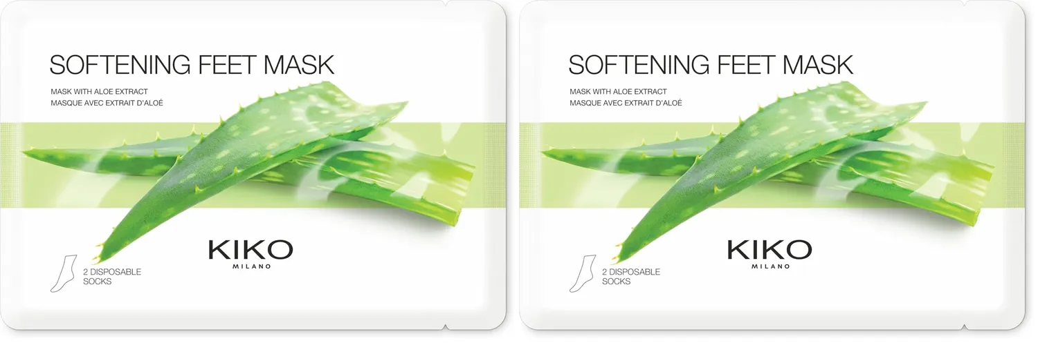 KIKO Softening Hands Mask maschera mani aloe monouso