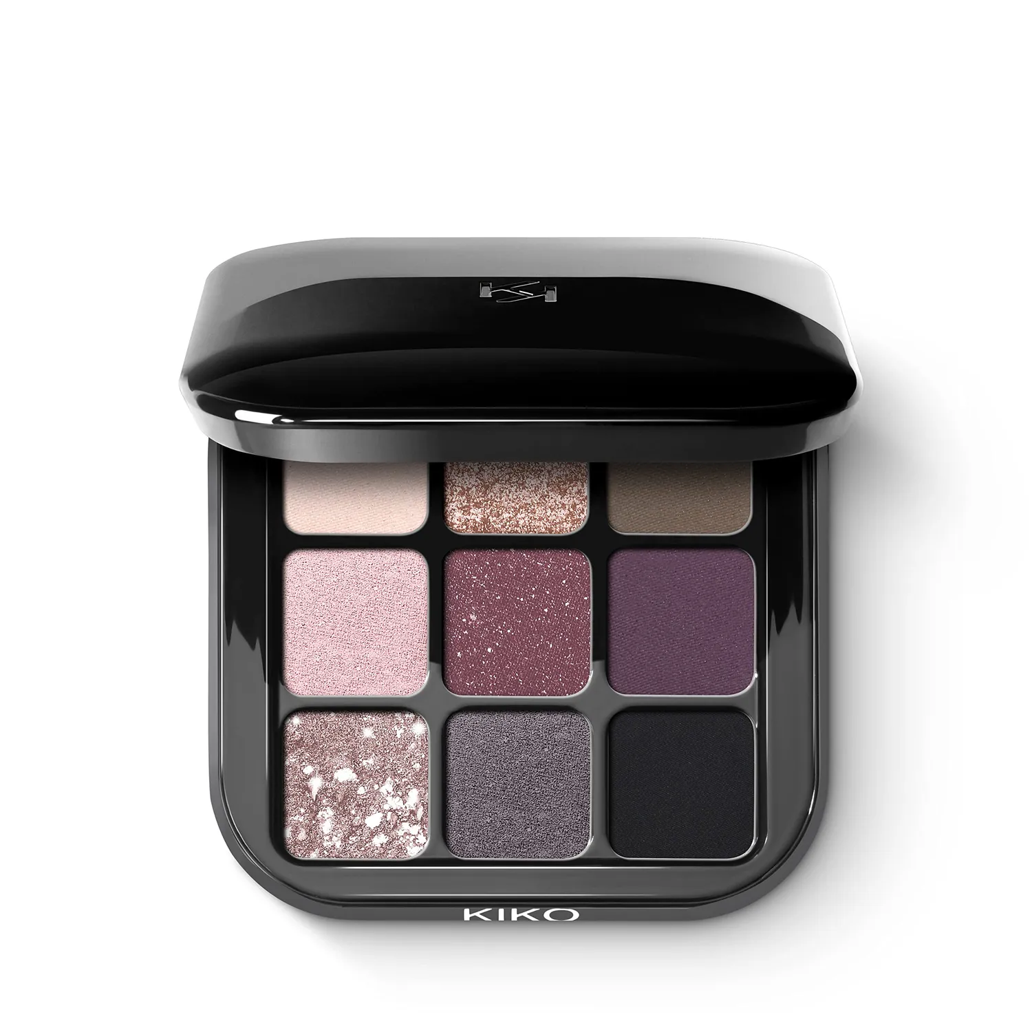 KIKO Glamour Multi Finish 01 palette 9 ombretti