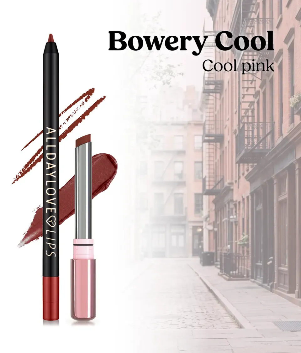 ClioMakeUp Combo Labbra 8 Bowery Cool kit nude