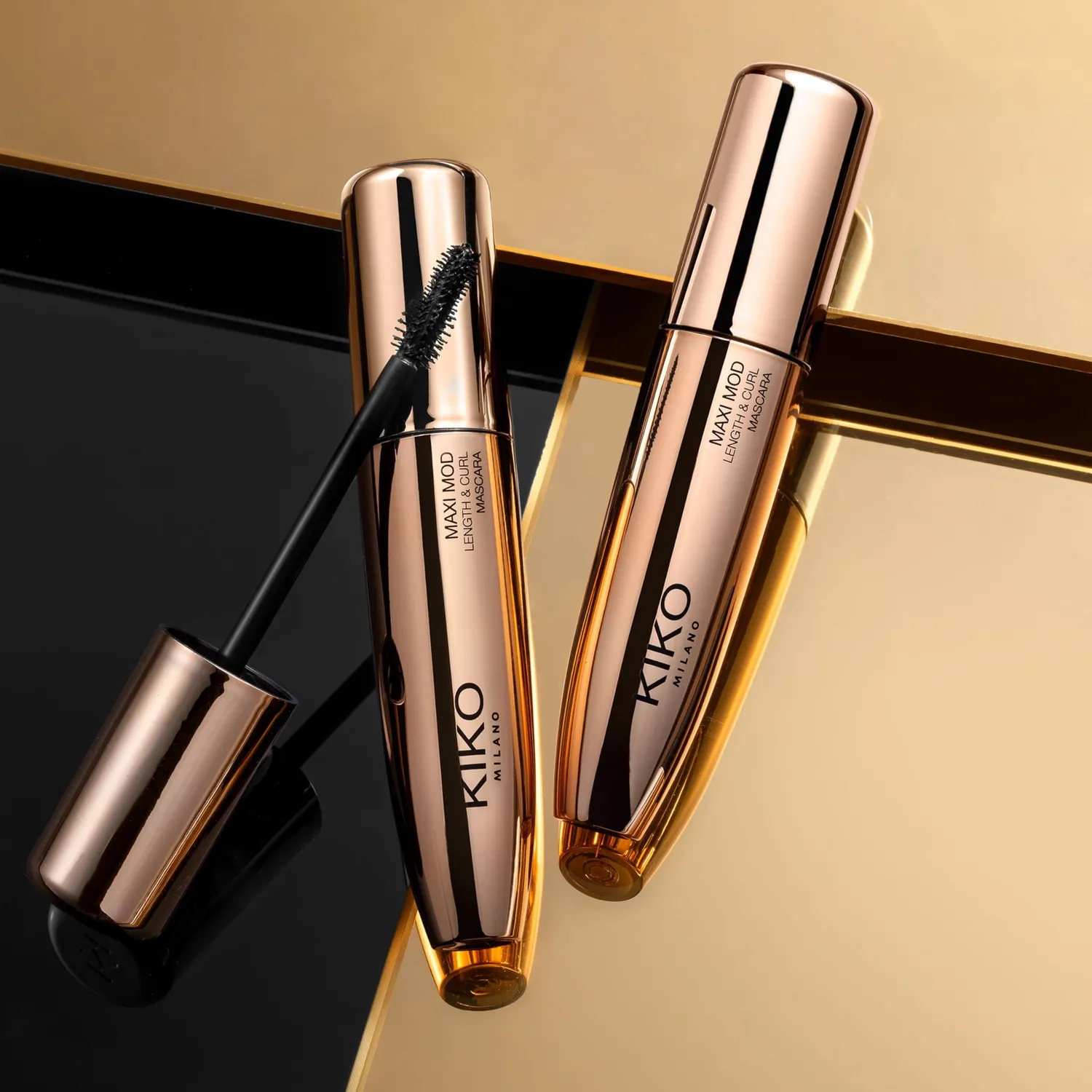 KIKO Maxi Mod Length & Curl mascara nero allungante