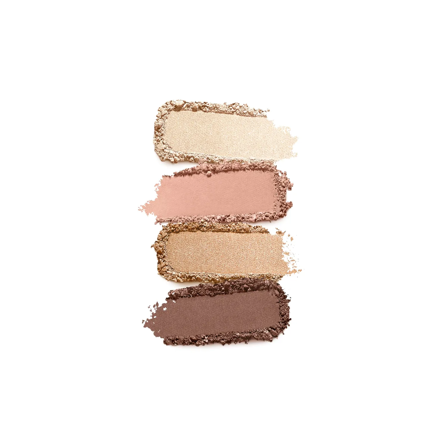 KIKO Bright Quartet 01 Palette Ombretti 4 Colori Warm Neutral Tones Mat