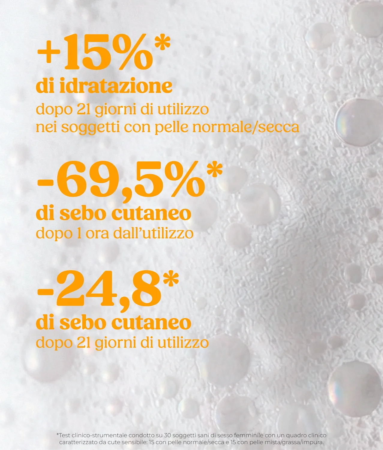 ClioMakeUp SuperMousse Orange Flower Detergente