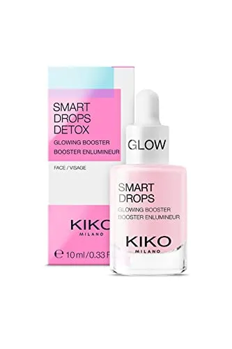 KIKO Smart Glow Drops Booster Viso Illuminante Gocce Mirtillo
