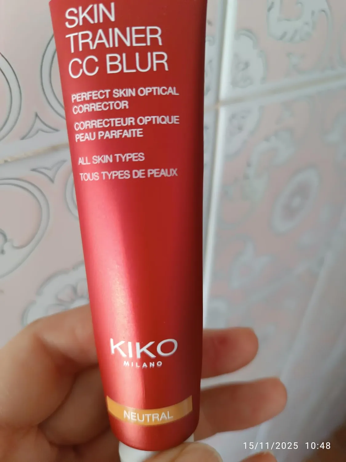 KIKO Milano Skin Trainer CC Blur 03 correttore ottico Neutral