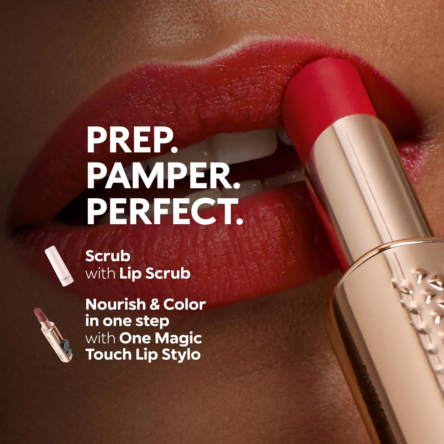 KIKO Milano One Magic Touch 05 rossetto Brick The Rules