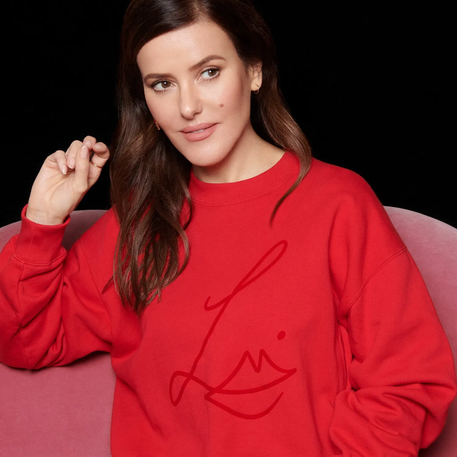 Lisa Eldridge Velvet Studio Ribbon felpa grigia bio
