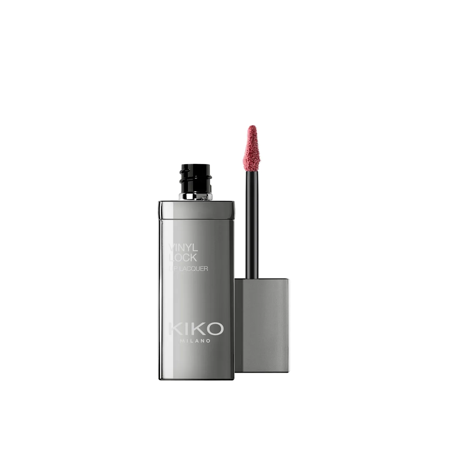 KIKO Vinyl Lock Lip Lacquer 03 rossetto liquido Coral Sketch vinilico