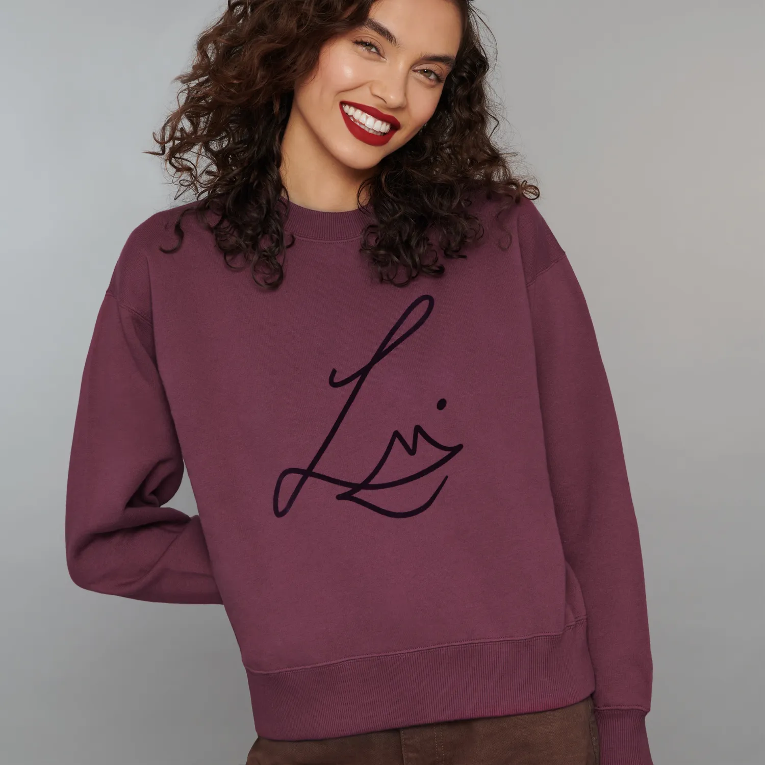 Lisa Eldridge Velvet Studio felpa Midnight cotone bio