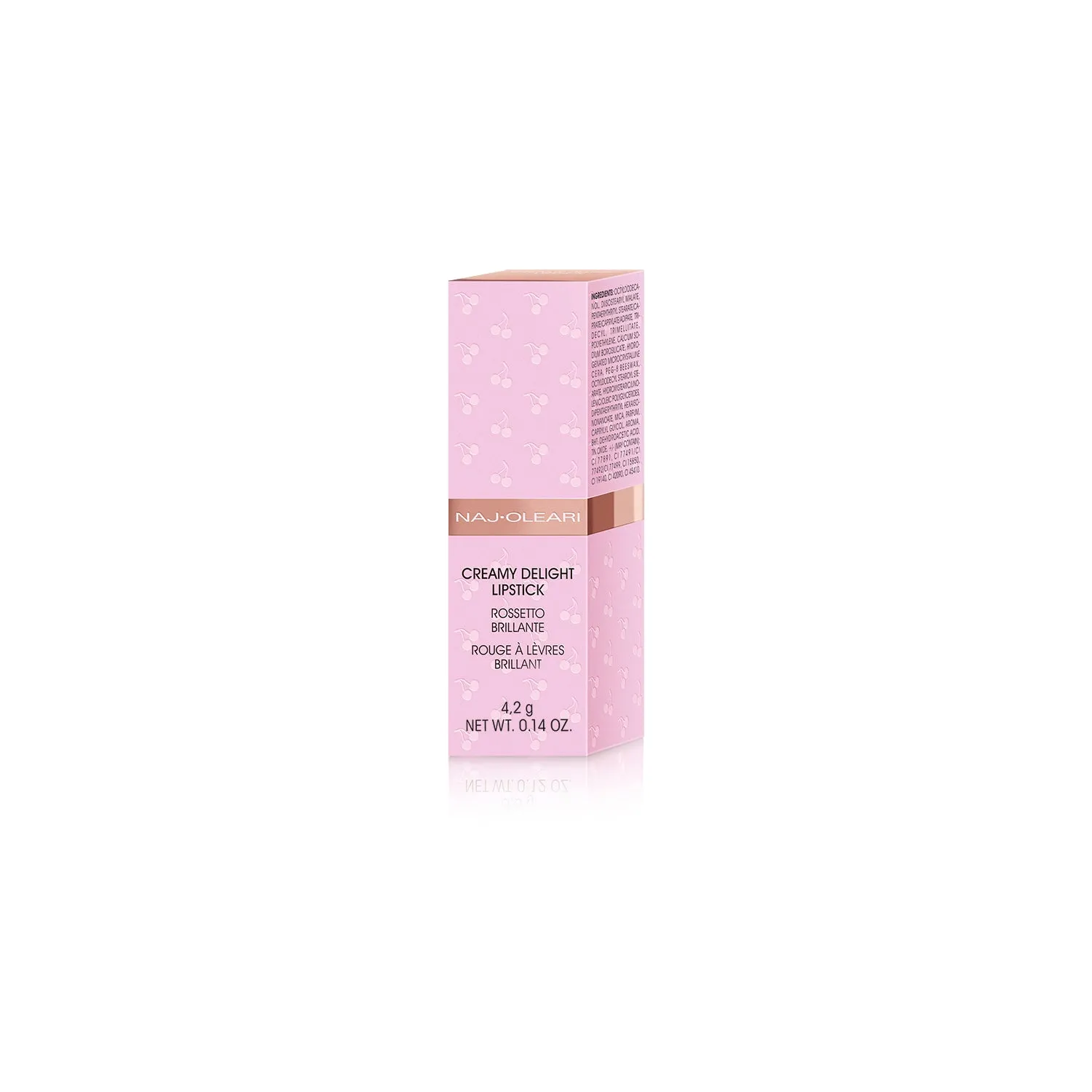 Naj Oleari Creamy Delight rossetto 02 Nudo Rosato brillante