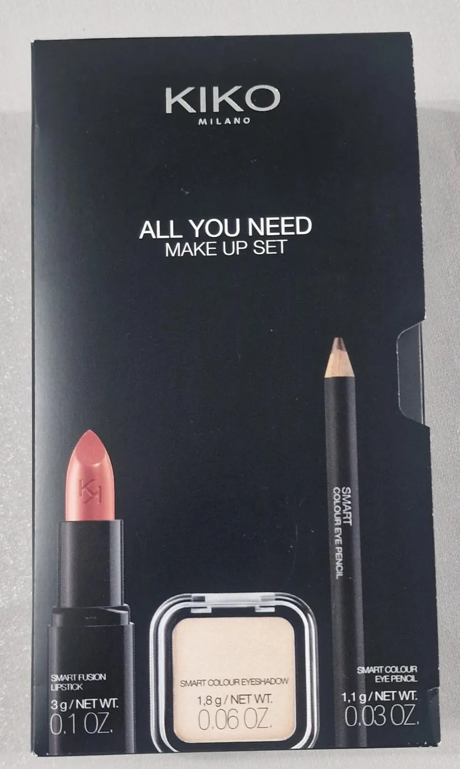 KIKO All You Need Make Up Set kit rossetto ombretto matita