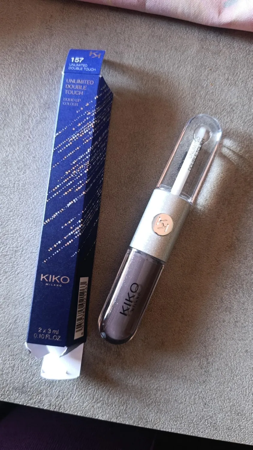 KIKO Unlimited Double Touch 154 rossetto liquido Alluring Game 16h