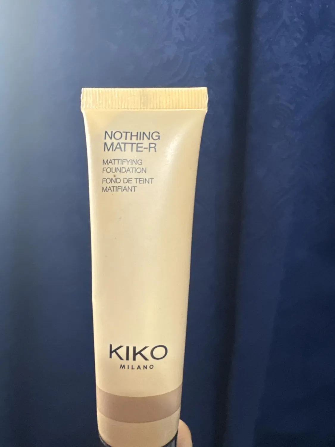 KIKO Nothing Matte-R 02 fondotinta fluido Neutral 01 opacizzante