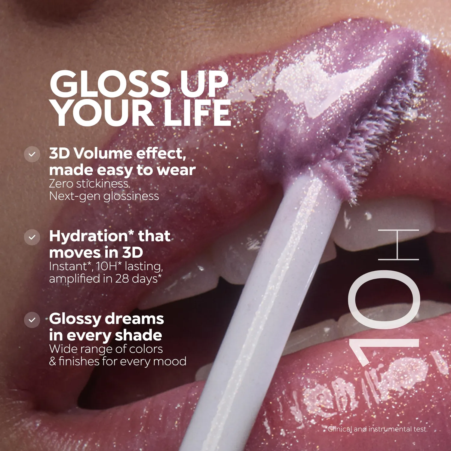 KIKO 3D Hydra 17 Pearly Mauve gloss volumizzante