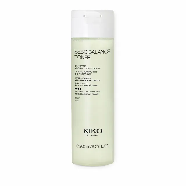 KIKO Sebo Balance Toner tonico purificante 200 ml opacizzante