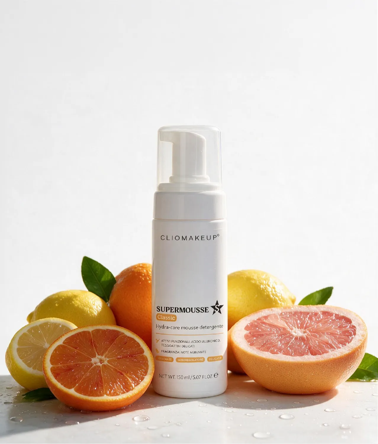 ClioMakeUp SuperMousse Orange Flower Detergente