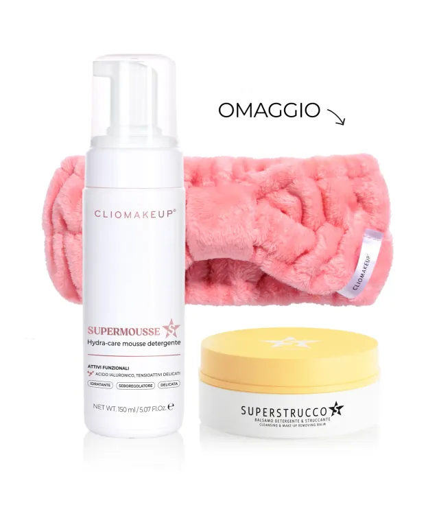 ClioMakeup Sweet Kit Doppia Detersione balsamo + mousse