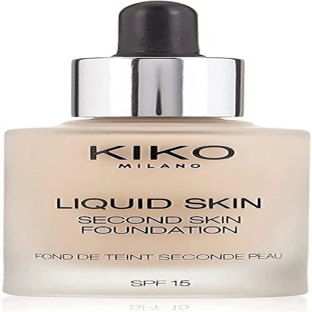 KIKO Liquid Skin Second Skin Foundation Warm Beige 10 SPF15