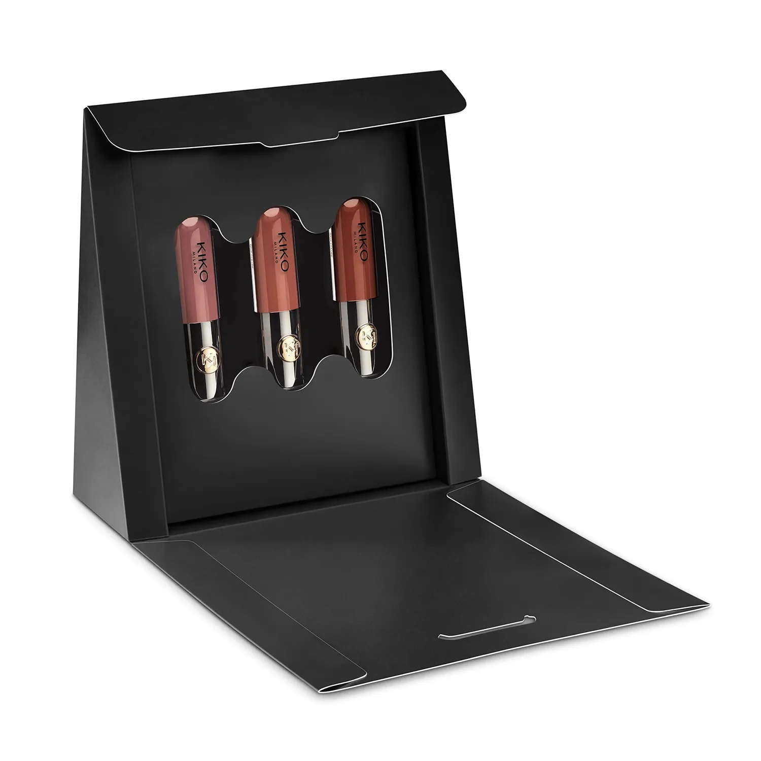 KIKO Unlimited Double Touch Kit Rossetto Liquido 3 Pezzi No Transfer
