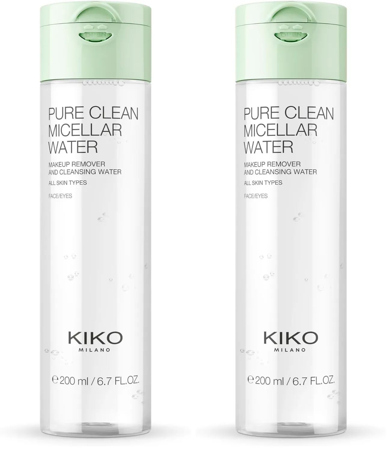 KIKO Pure Clean salviette struccanti viso 25 pezzi idratanti