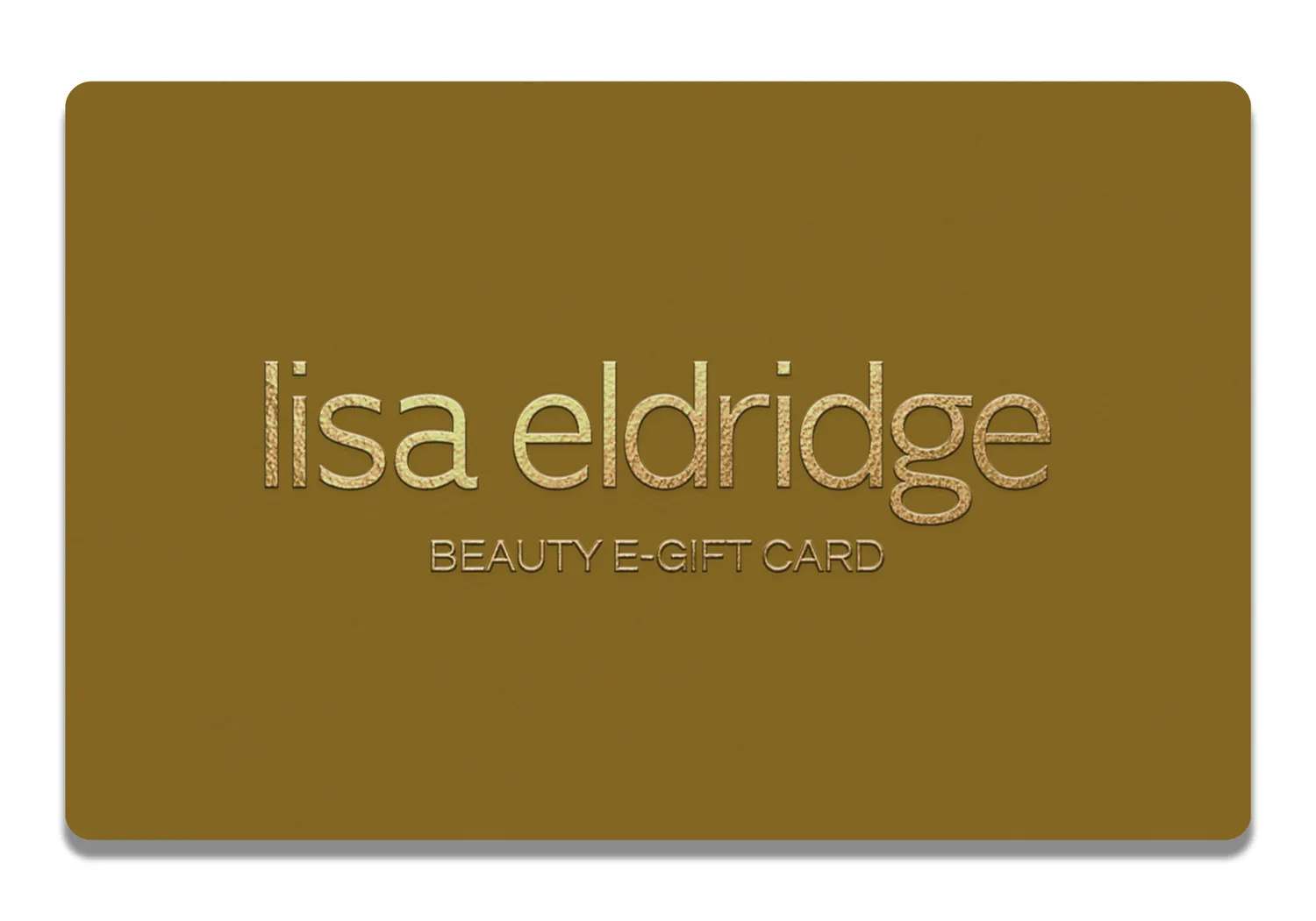 Lisa Eldridge Beauty E-Gift Card carta regalo trucco digitale