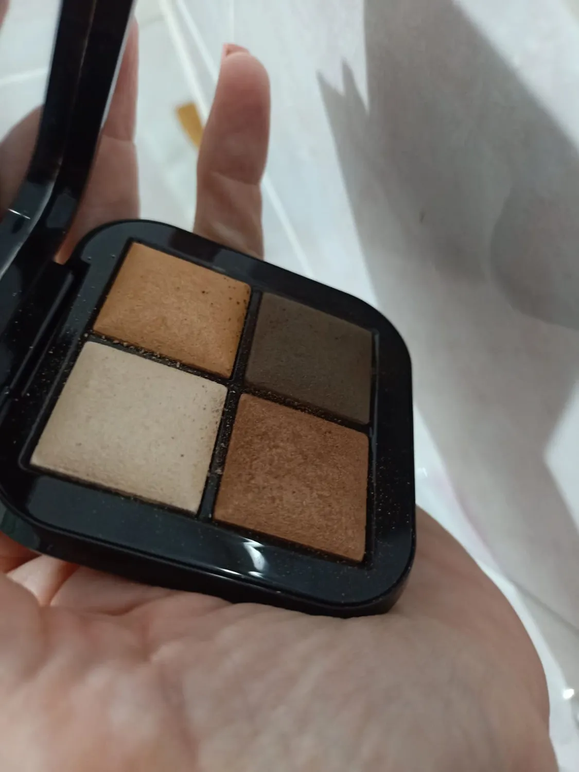 KIKO Bright Quartet 02 palette 4 ombretti rosy mauve