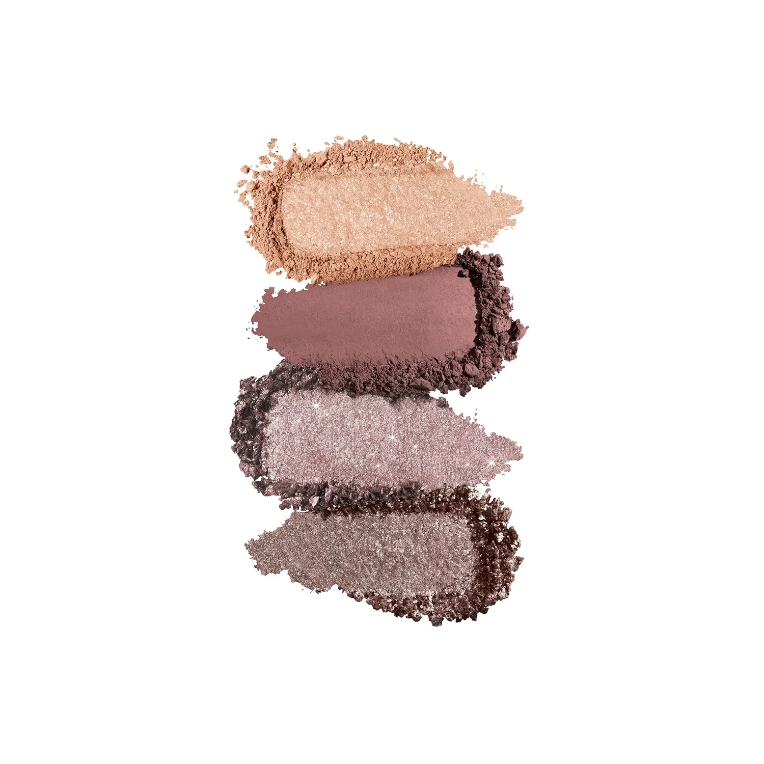 KIKO Bright Quartet 02 palette 4 ombretti rosy mauve