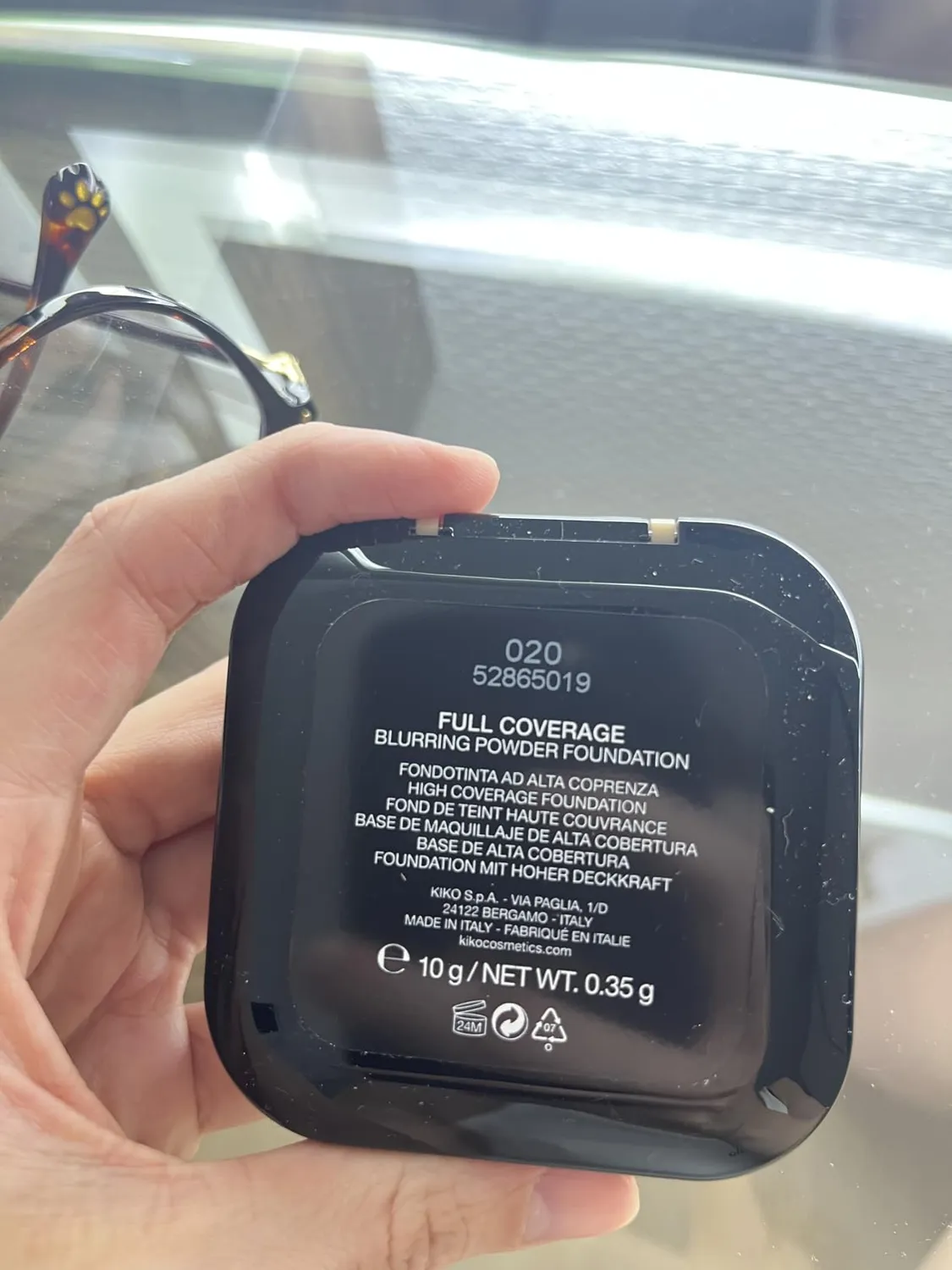 KIKO Full Coverage Blurring Powder Foundation 10 cipria