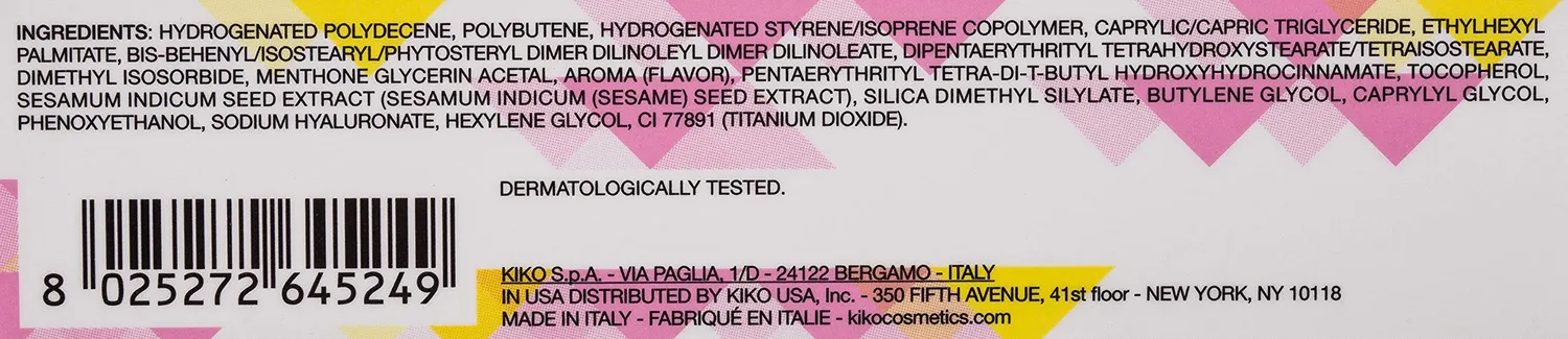 KIKO Lip Volume Transparent crema labbra volumizzante