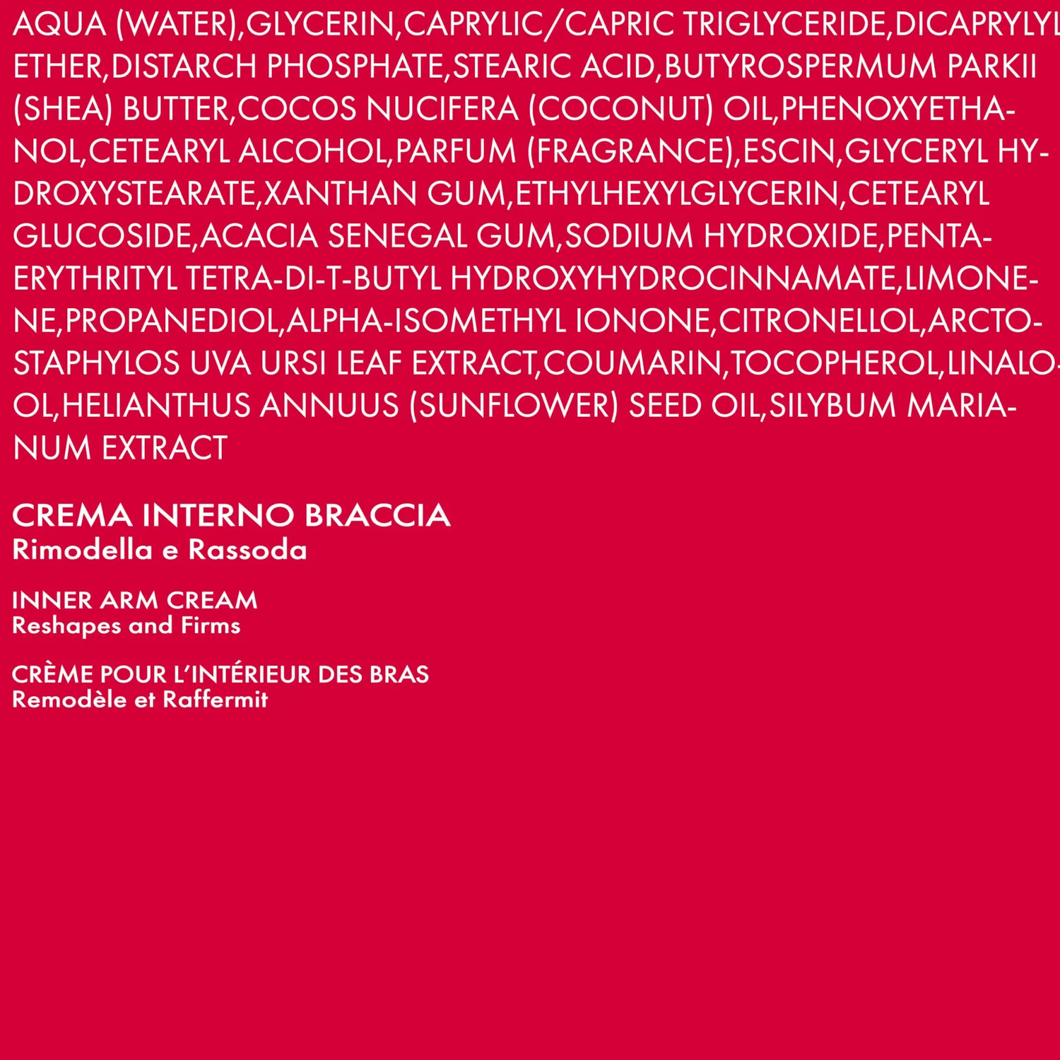Pupa Re-Shape My Arms crema braccia 150ml rassodante