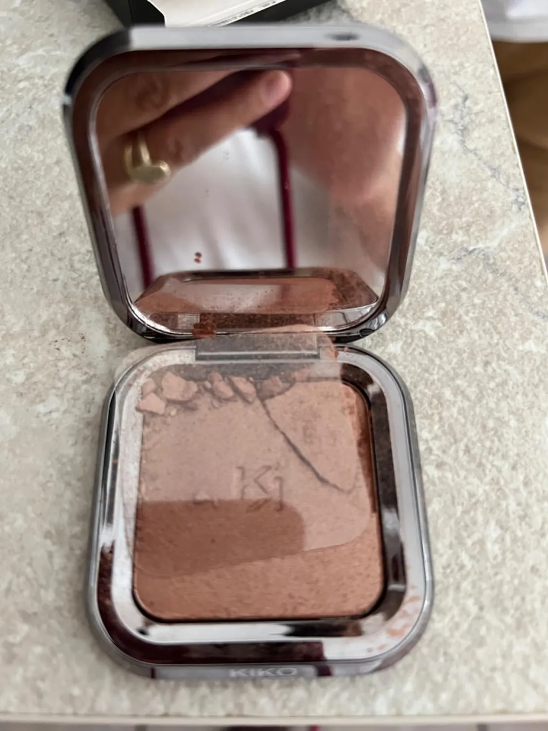KIKO Unlimited Blush 02 fard arancio a lunga durata