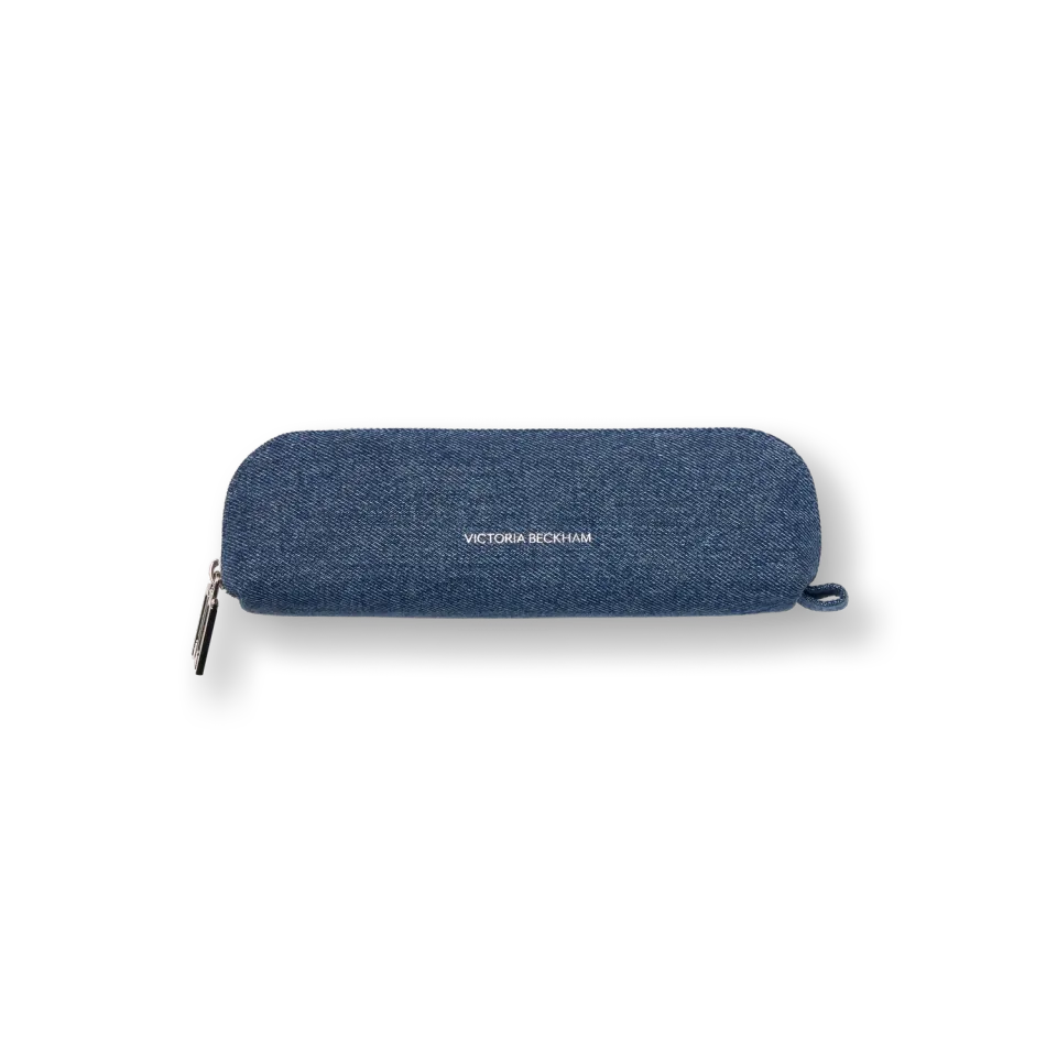 Victoria Beckham Denim Pencil Case astuccio matite denim