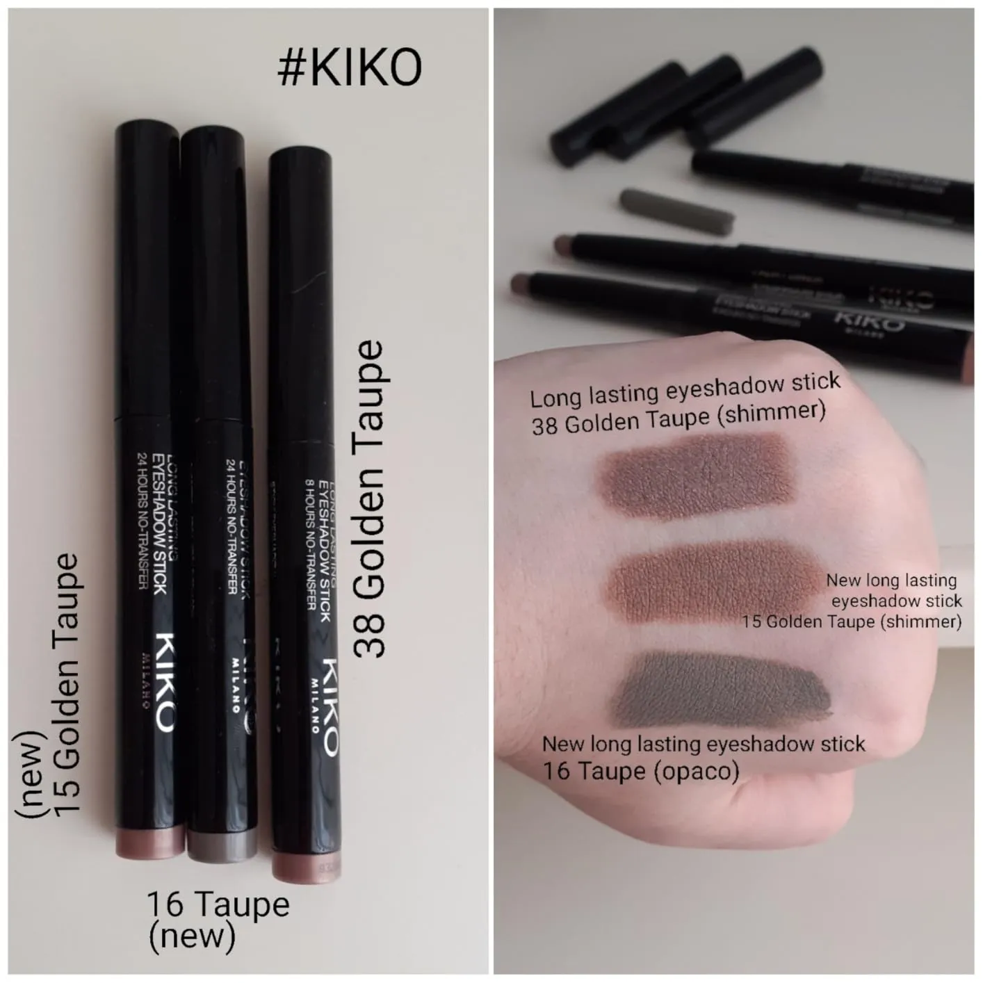 KIKO Long Lasting Eyeshadow Stick 04 ombretto stick cremoso no transfer