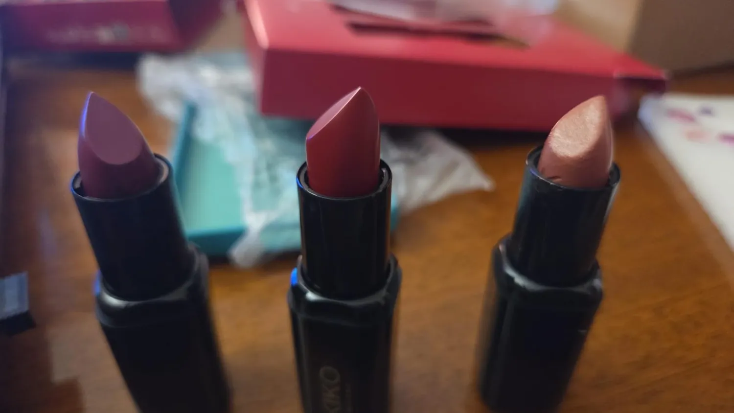 KIKO Smart Fusion Lip Set 02 kit 3 rossetti luminosi 404 416 429