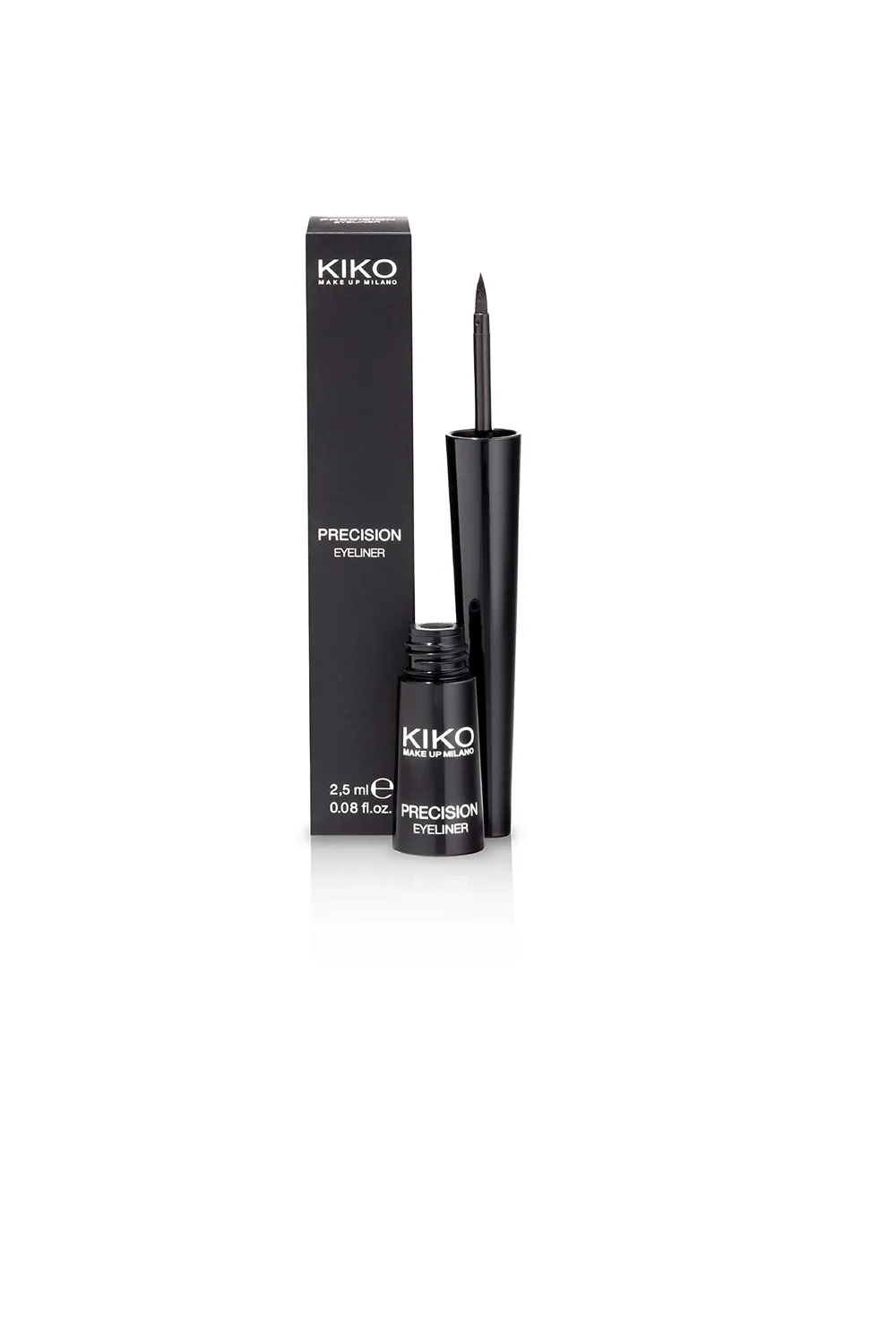 KIKO Precision Black eyeliner fluido feltro nero